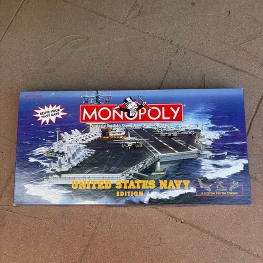 Monopoly United States Navy Edition board game